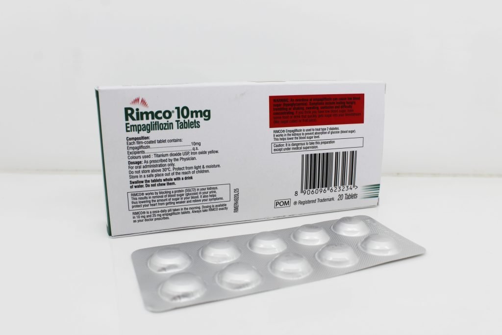 Empagliflozin Tablet 10mg (Rimco) Manufacturer & Supplier