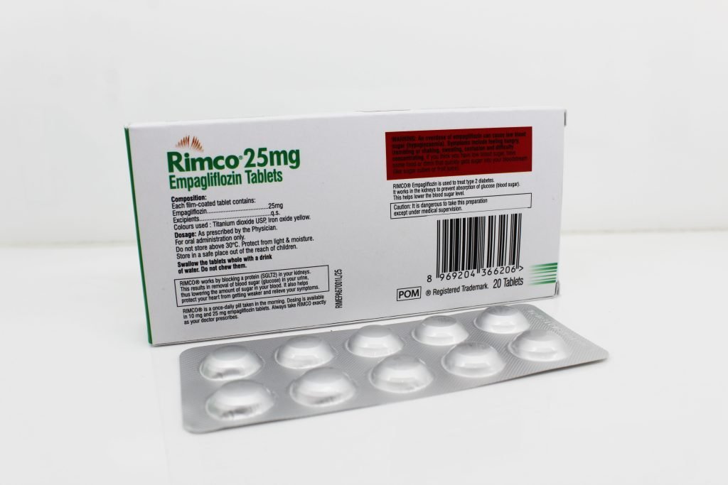 Empagliflozin Tablet 25mg Manufacturers PAN India Suppliers Exporters
