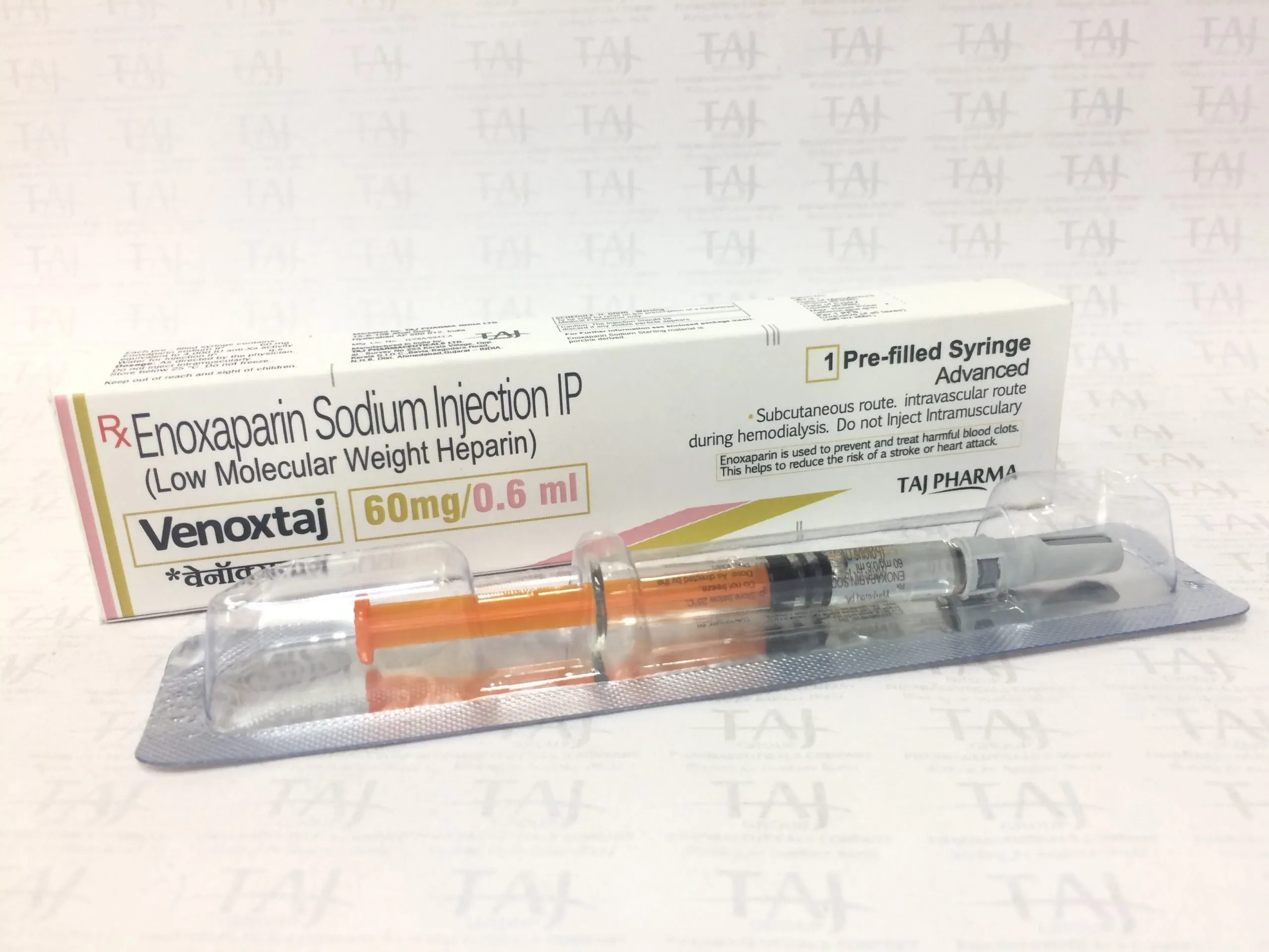 Venoxtaj Treatment and Facts, Enoxaparin Sodium Injection IP 60mg/0.6ml (Venoxtaj) to Sell and Buy, Venoxtaj Traders, Vendor, Venoxtaj suppliers, Venoxtaj exporters, Venoxtaj price, Venoxtaj dosage, Venoxtaj Import, Venoxtaj supplier, Venoxtaj sellers, Enoxaparin Sodium Injection IP 60mg/0.6ml (Venoxtaj) exporters India, Enoxaparin Sodium Injection IP 60mg/0.6ml (Venoxtaj) drugs, Venoxtaj producers of India, taj pharmaceuticals Enoxaparin Sodium Injection