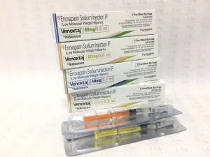 Enoxaparin Sodium Injection (Venoxtaj) Enoxaparin Sodium Injection IP 60mg/0.6ml (Venoxtaj). Taj Pharmaceuticals is reputed manufacturer and Enoxaparin Sodium Injection IP 60mg/0.6ml (Venoxtaj) suppliers in India prefer Taj Pharmaceuticals due to the reliability and purity of products. Taj Pharmaceuticals, the well-known Enoxaparin Sodium Injection IP 60mg/0.6ml (Venoxtaj) API manufacturer in India gives the assurance of high-quality and purity. The stringent quality-control ensure that every batch of the drug brings a consistent standard.