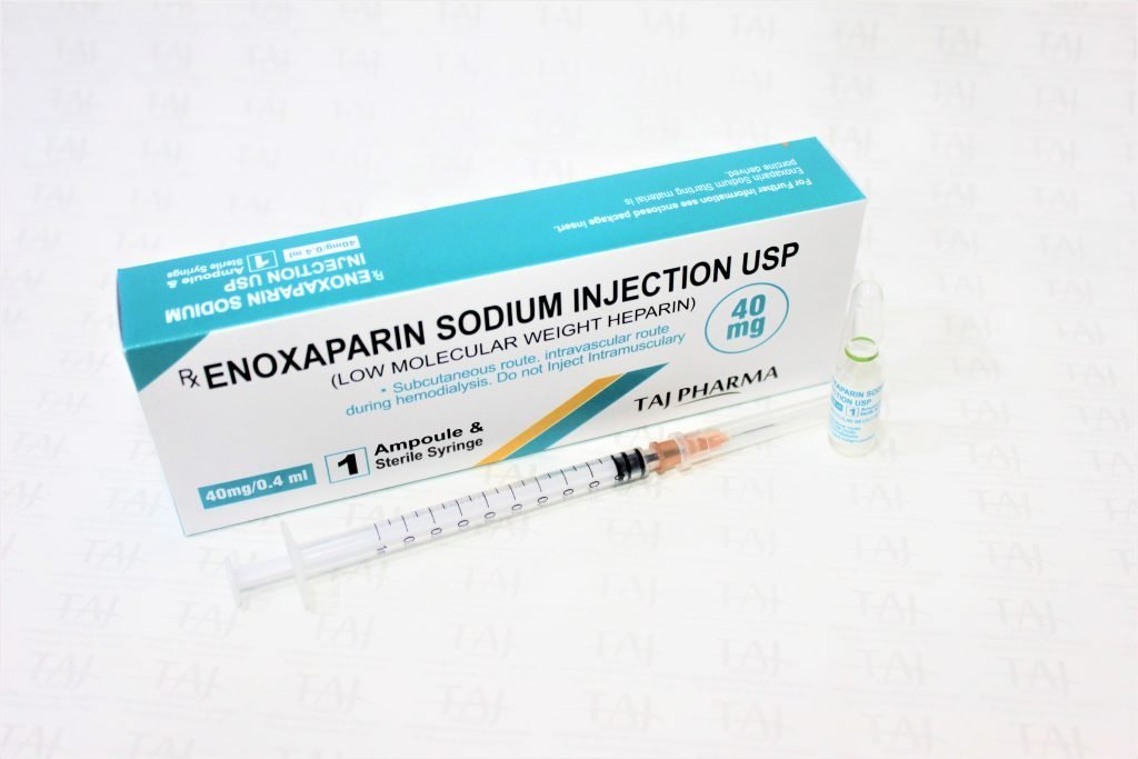 Enoxaparin Sodium Injection USP 40mg Manufacturers
