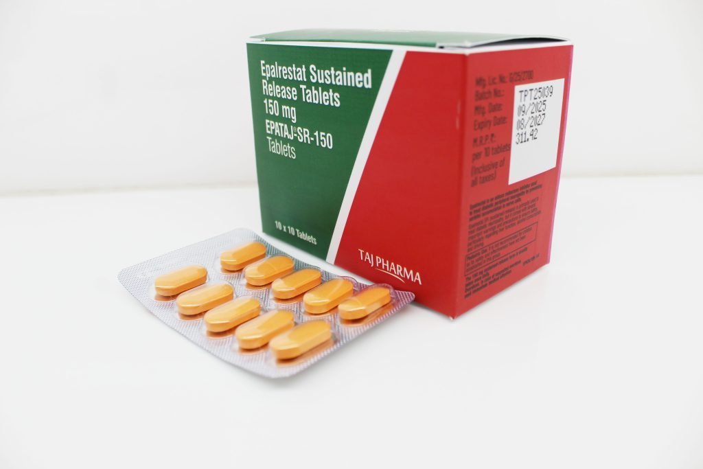 Epalrestat Sustained Release Tablets 150mg Manufacturer Vapi, Gujarat