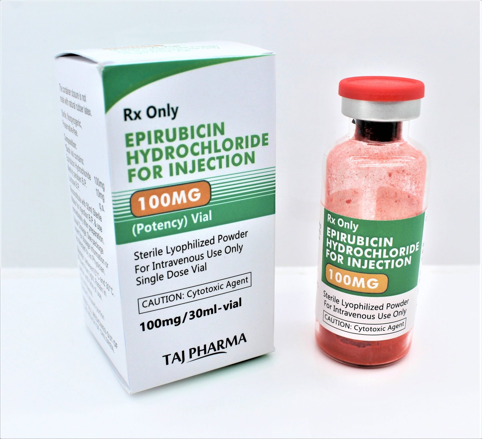 Leading #1 Epirubicin Hydrochloride for Injection 100mg Manufacturer & Supplier in India.
