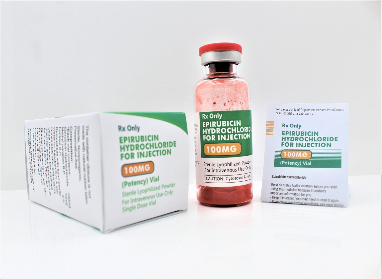 Taj Pharma India is Epirubicin for Injection 100mg Manufacturer in India