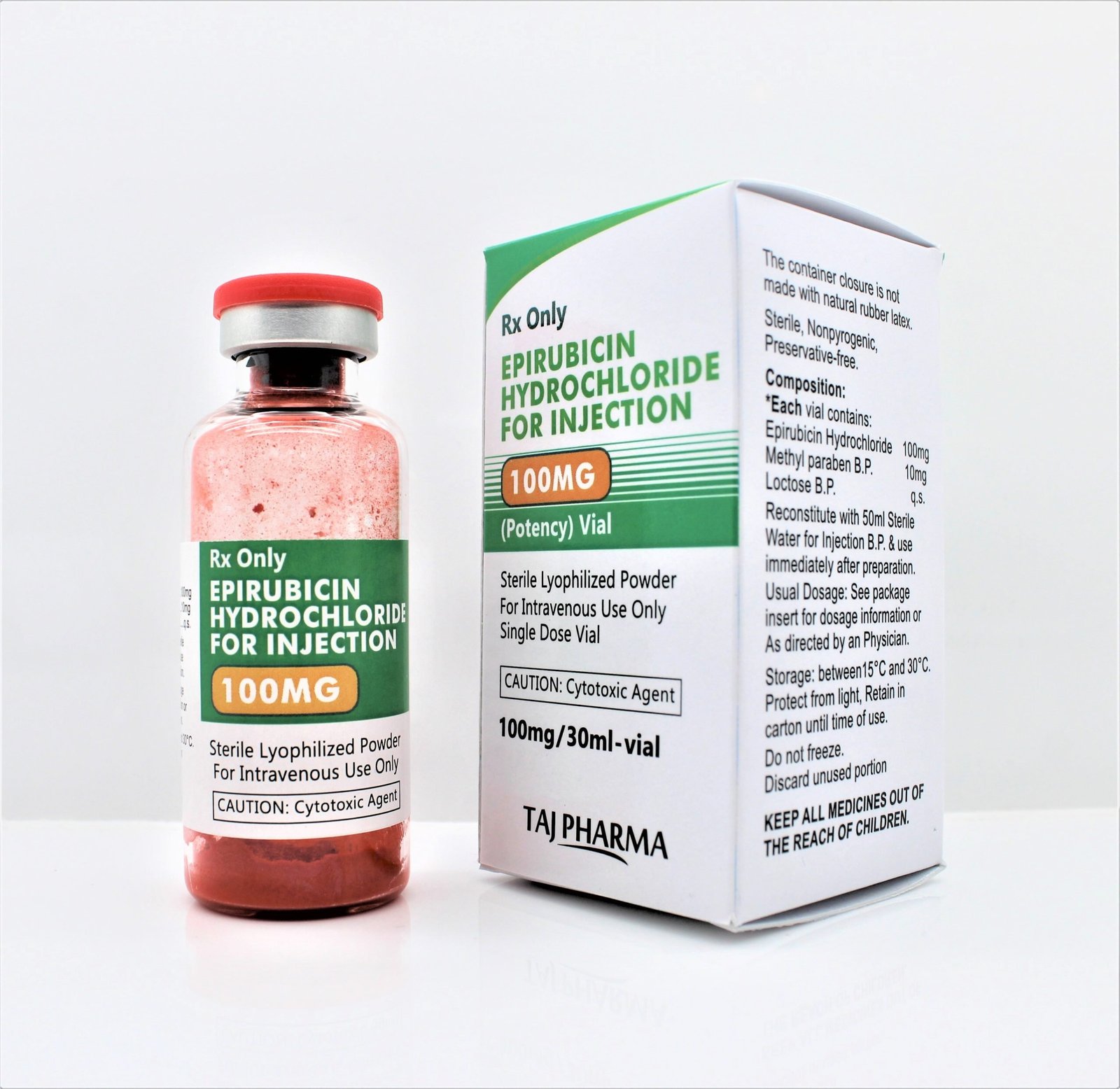 Renowned #1 Epirubicin Hydrochloride for Injection Exporter & PAN in India.