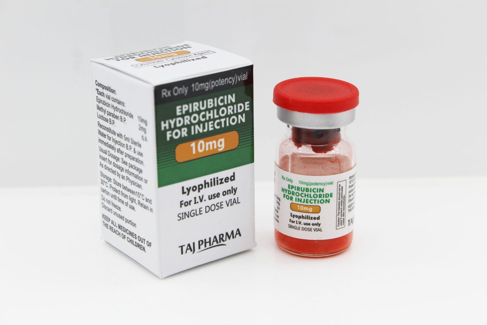 Epirubicin Hydrochloride for Injection 10 mg Manufacturer & Supplier PCD Franchise