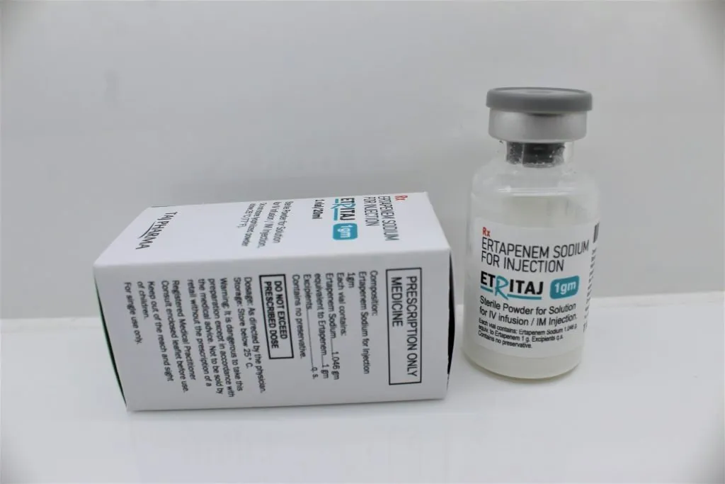 Ertapenem Sodium For Injection