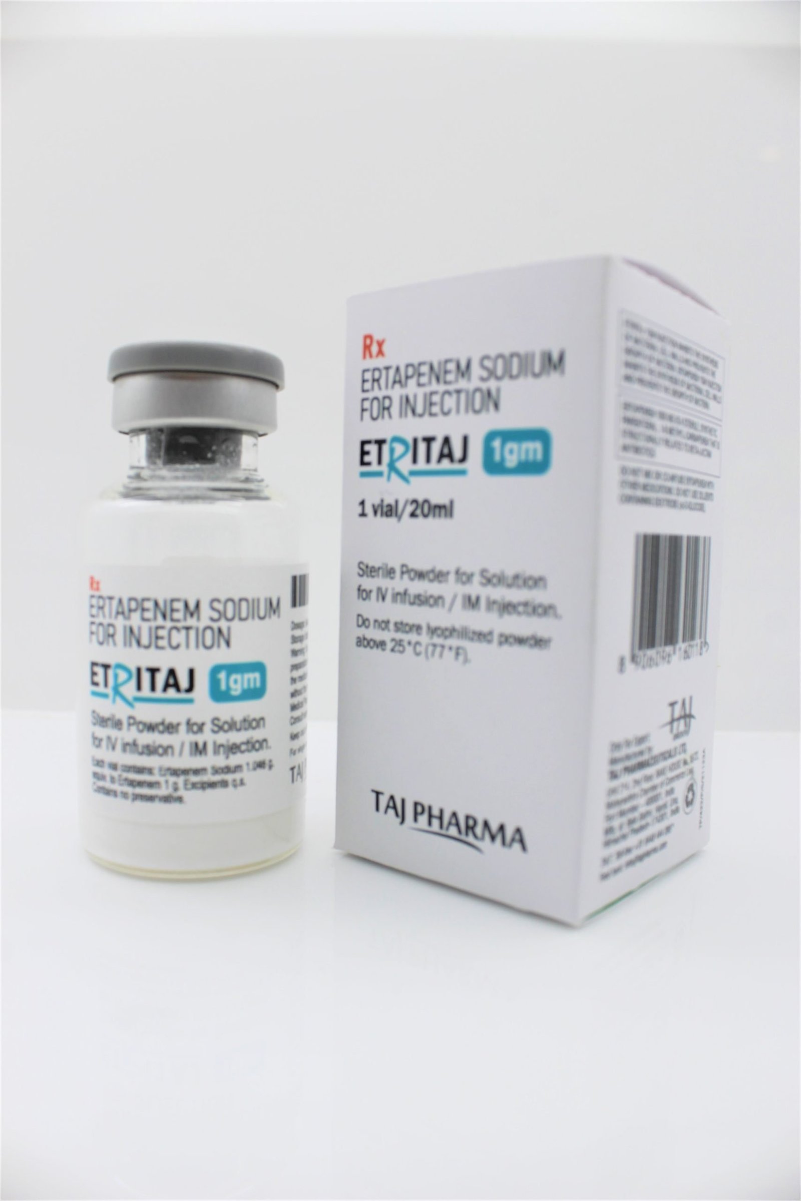 Ertapenem Sodium For Injection 1gm Manufacturer Vapi, Gujarat