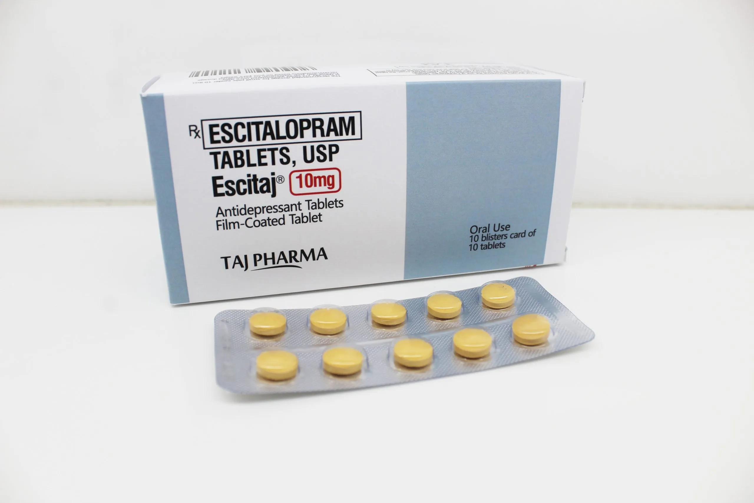 Escitalopram 10mg Tablets PAN India Manufacturer