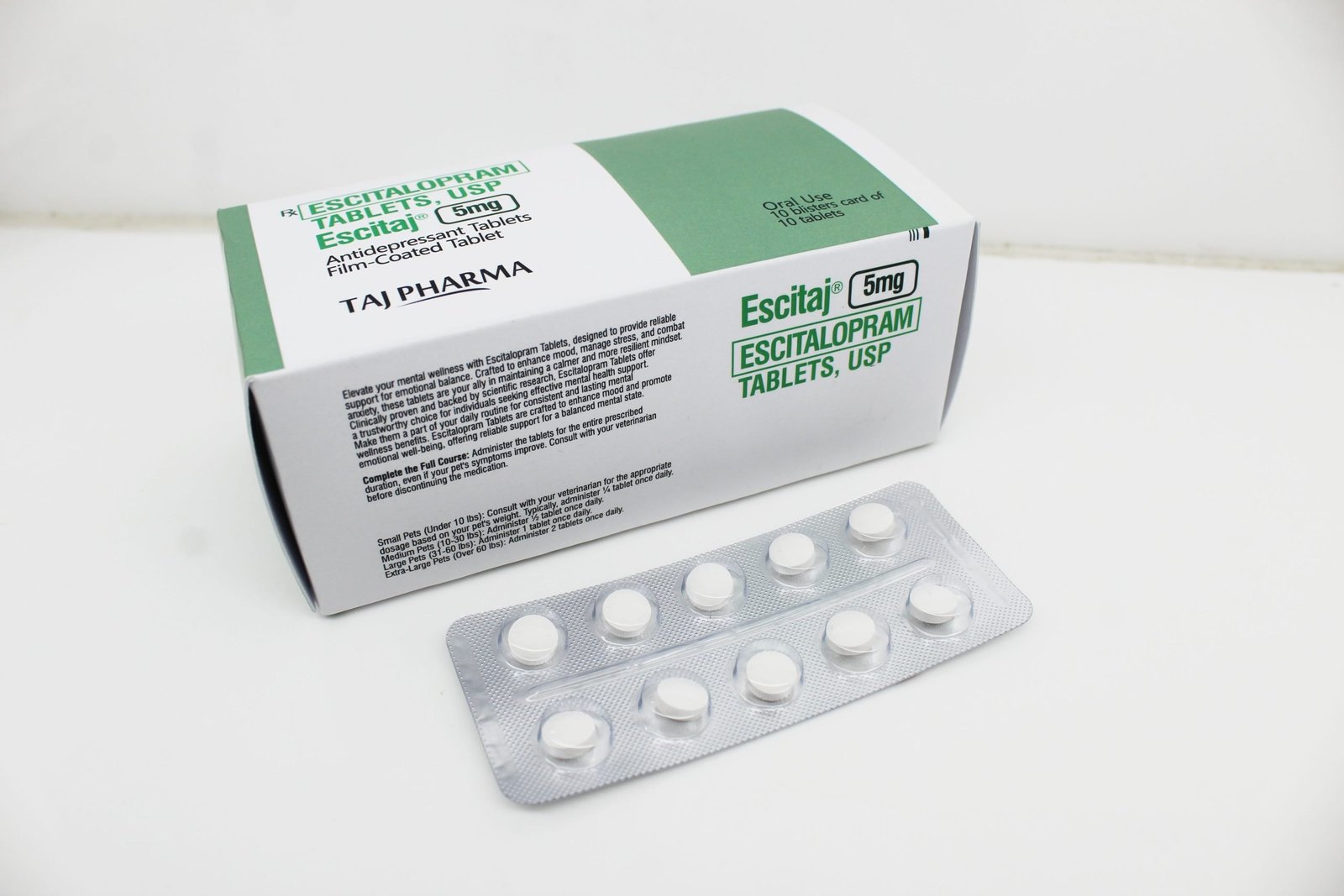 Escitalopram 5mg Tablets PAN India Manufacturer
