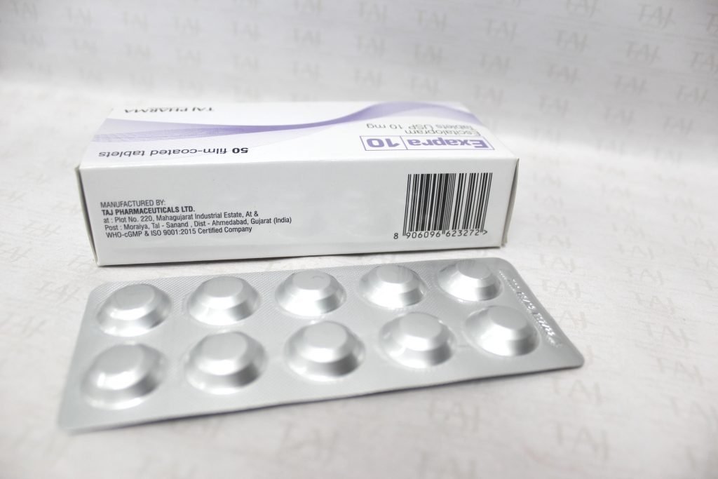 Escitalopram-Tablets-USP-10mg-Taj-Pharma