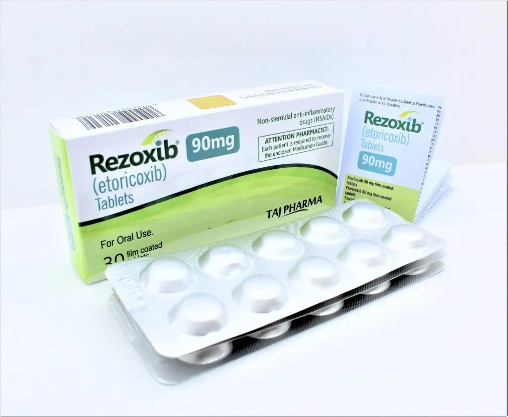 Etoricoxib Tablets 90mg Manufacturers Suppliers Exporters in India