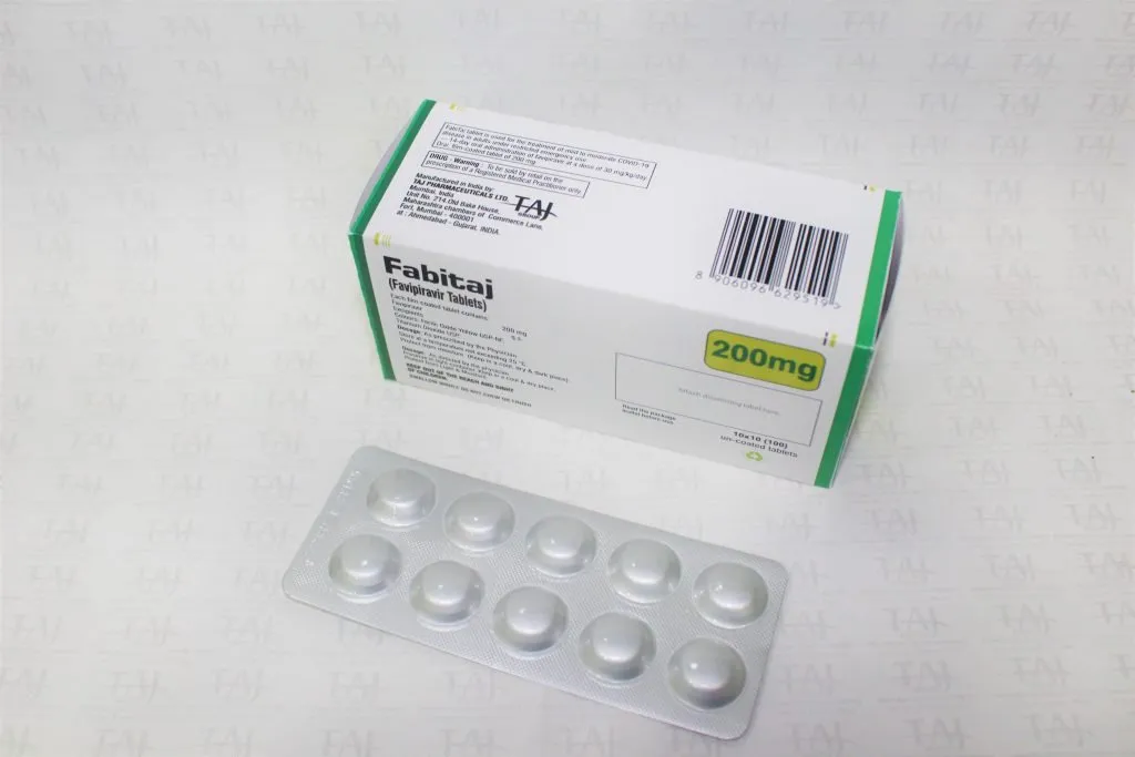 Favipiravir Tablets 200mg manufacturers, Favipiravir Tablets 200mg suppliers & exporters in India, Get contact for Favipiravir Tablets 200mg manufacturing companies from India. Taj Pharma is leading Favipiravir Tablets 200mg Manufacturers, Favipiravir Tablets 200mg Suppliers in India, Favipiravir Tablets 200mg Taj Pharmaceuticals