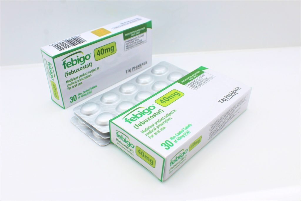 GMP & FDA Approved Manufacturing of Febuxostat Tablets 40mg in India & Export.