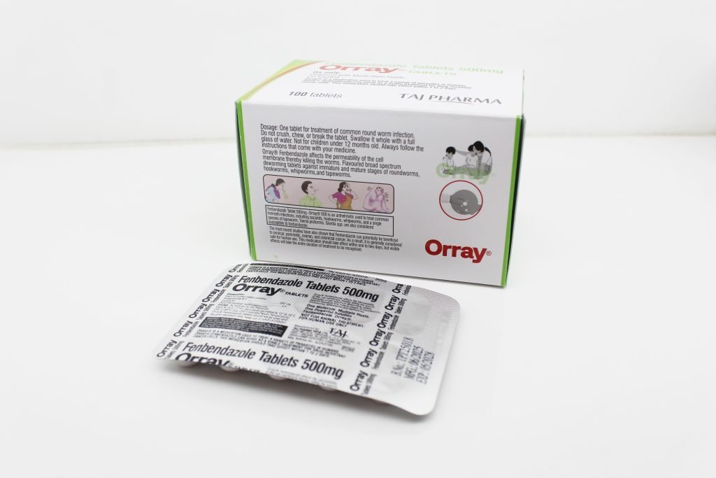 Fenbendazole 500mg Tablets Manufacturer from Mumbai