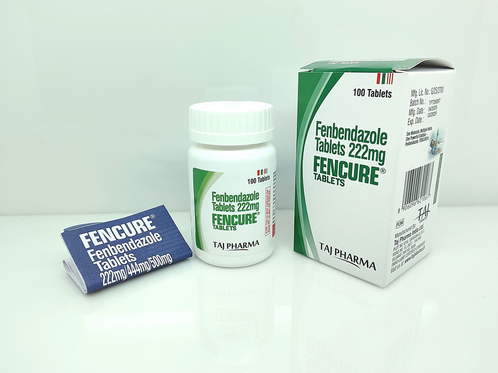 Fenbendazole Tablets 222mg Manufacturer from Mumbai
