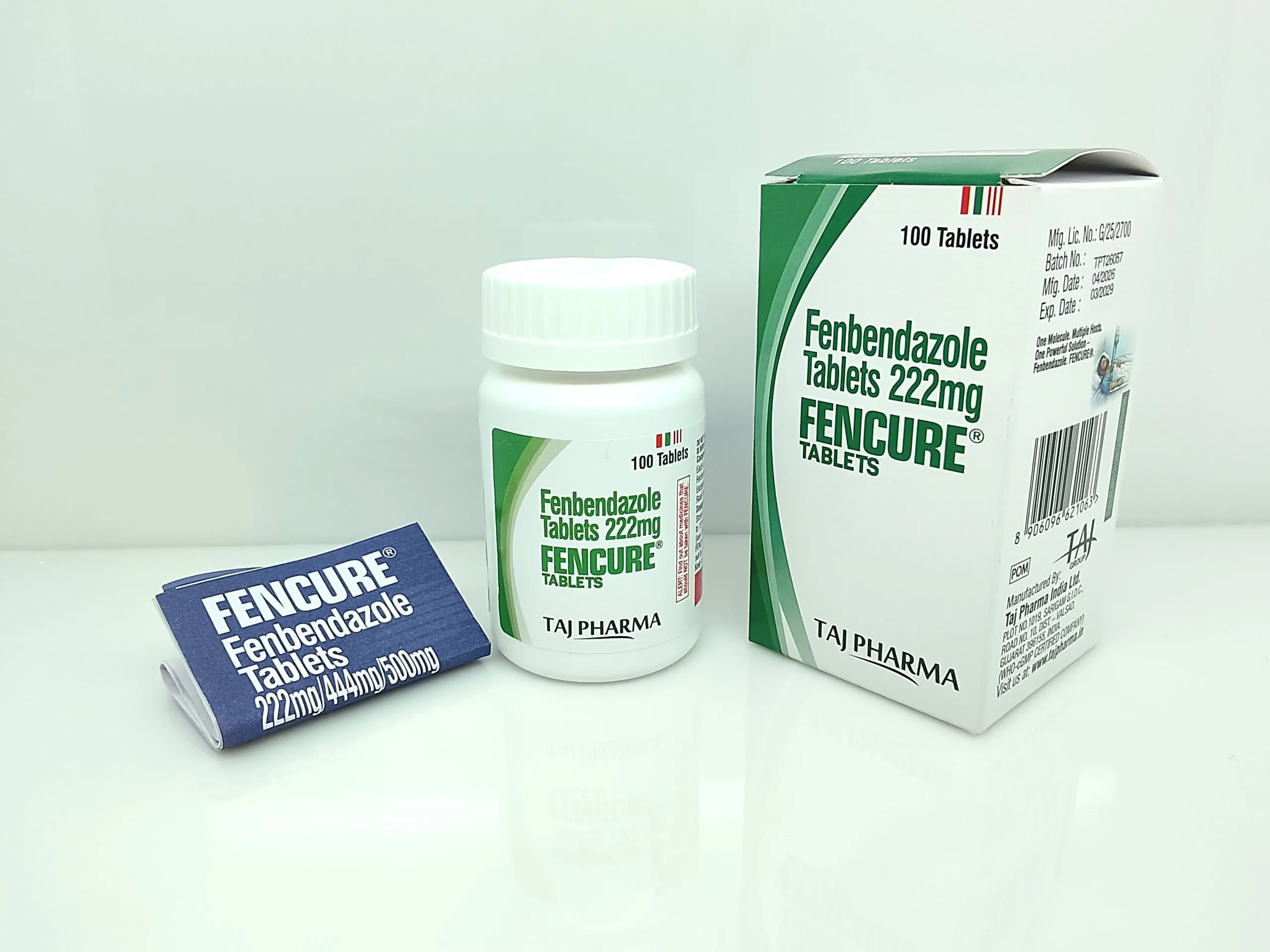 Fenbendazole Tablets 222mg Manufacturer from Mumbai