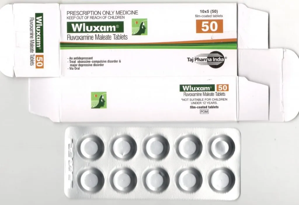 Fluvoxamine 50mg Film-Coated Tablets