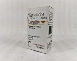 Gemcitabine powder for solution for injection USP 1000mg manufacturer in India, Gemcitabine powder for solution for injection USP 1000mg suppliers in India, Gemcitabine powder for solution for injection USP 1000mg exporters in India, Gemcitabine powder for solution for injection USP 1000mg manufacturer from India, Gemcitabine powder for solution for injection USP 1000mg suppliers Gemcitabine For Injection USP 1000mg Gemilife Taj Pharma Mumbai