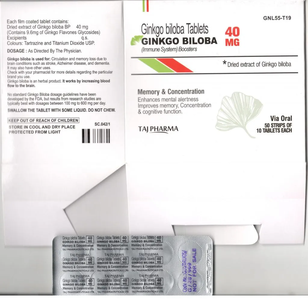 Ginkgo Biloba: Risks and Benefits