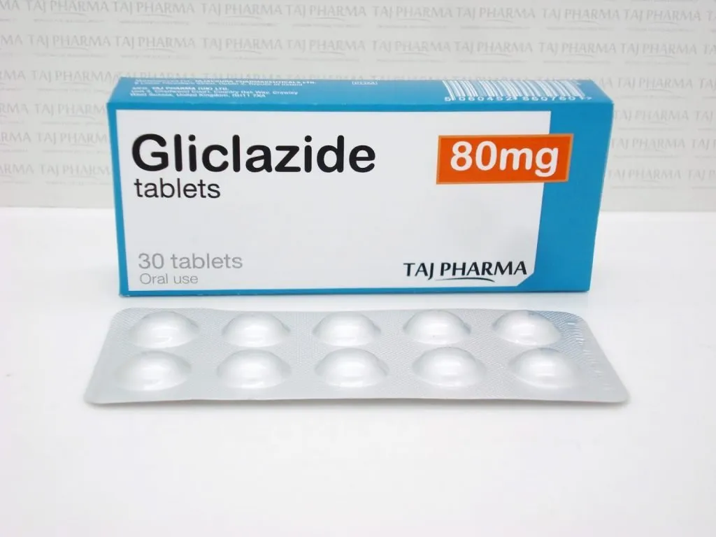Gliclazide BP 80mg tablets
