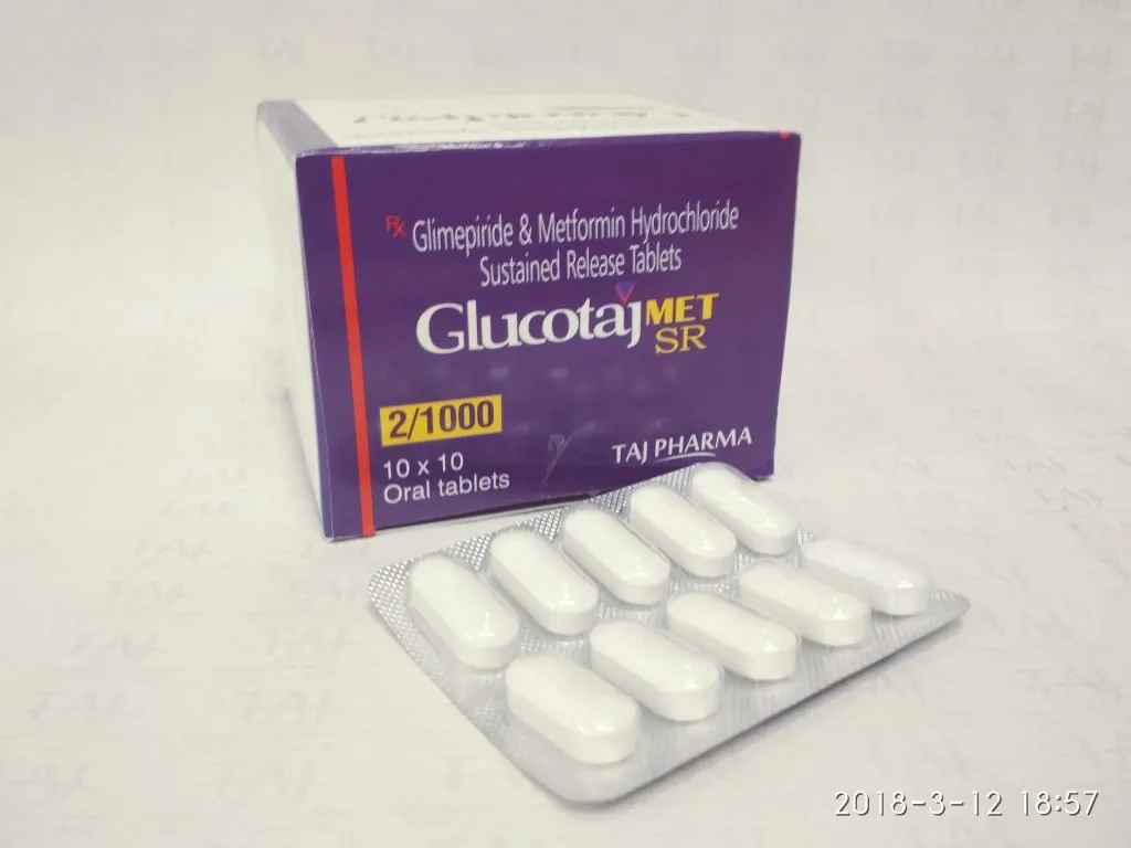 Glimepiride Metformin tablets India -Glucotaj