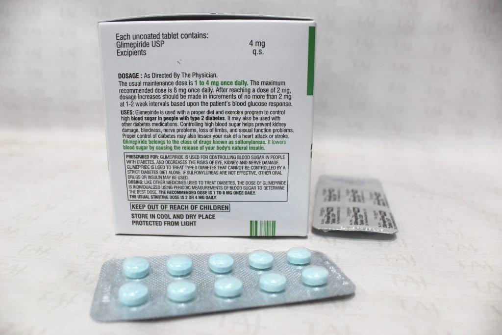Glimepiride Tablets 4 mg
