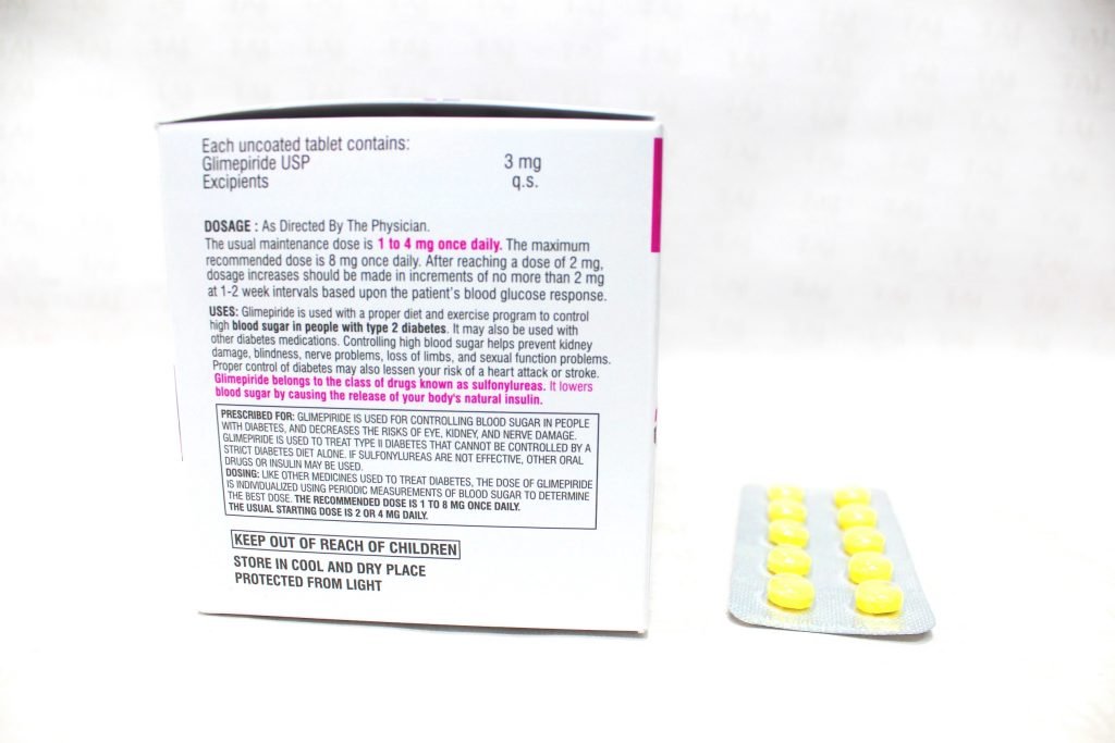 Glimepiride Tablets -4 mg