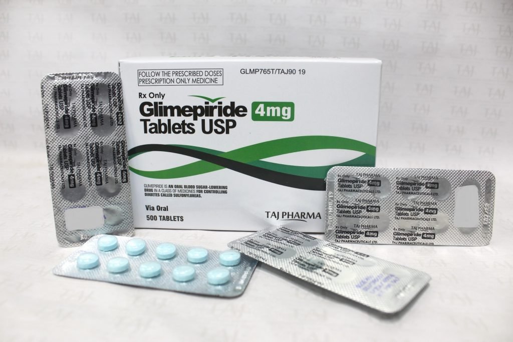 Glimepiride Tablets 4 mg Taj Pharma