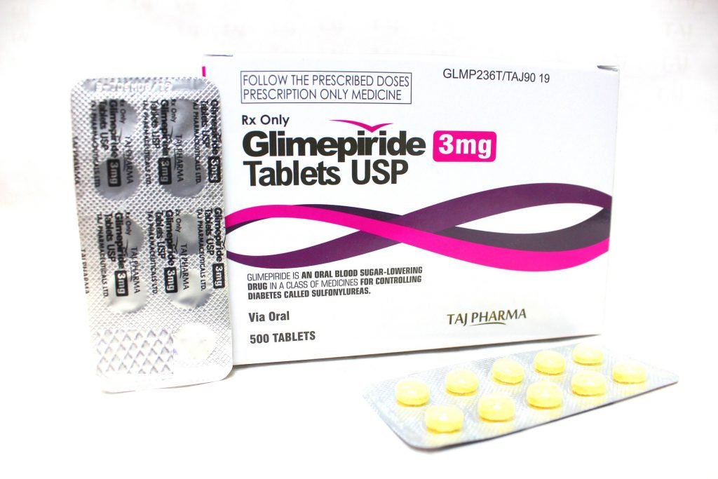 Glimepiride Tablets USP -3 mg Taj Pharma