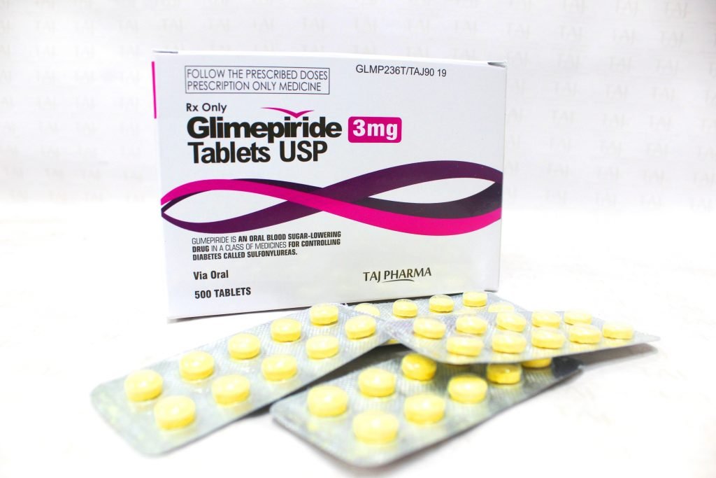 Glimepiride Tablets USP 3 mg Taj Pharma
