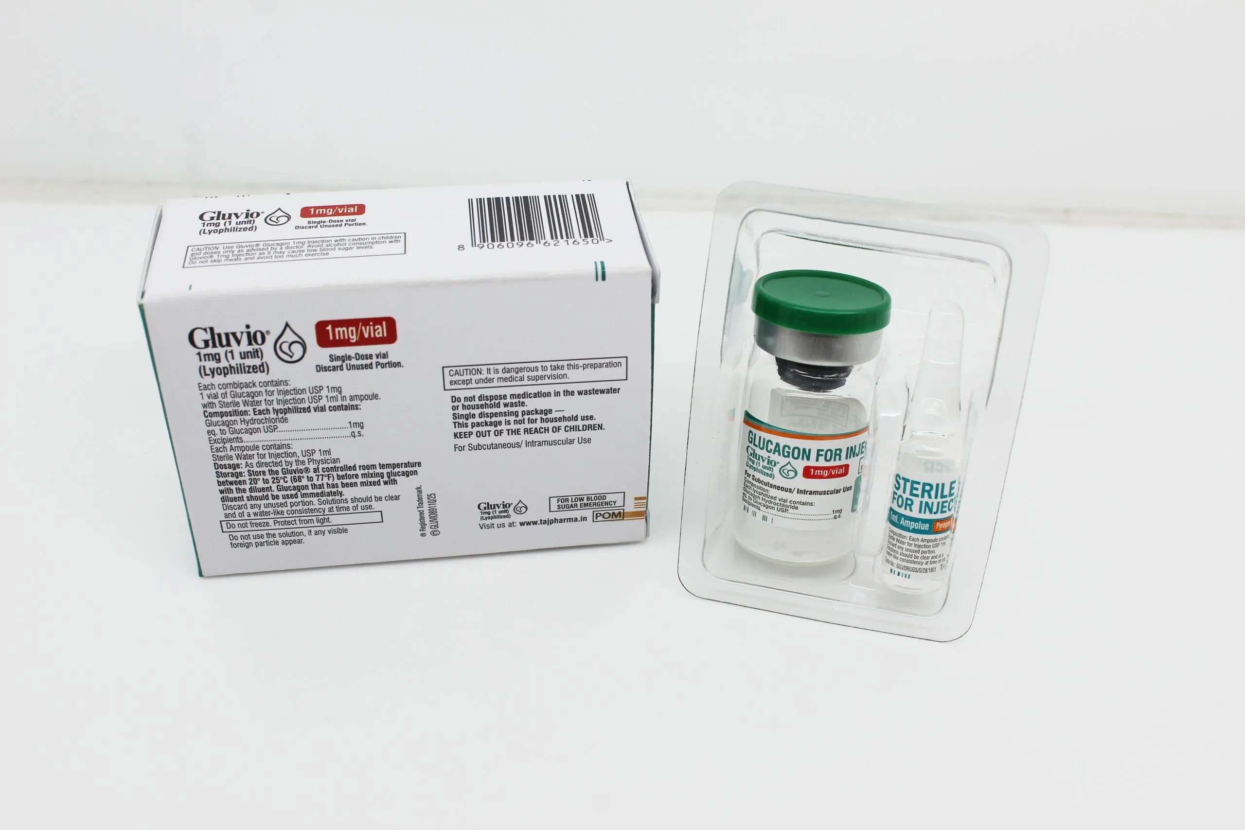 Glucagon for Injection 1mg Best Price in Mumbai Maharashtra