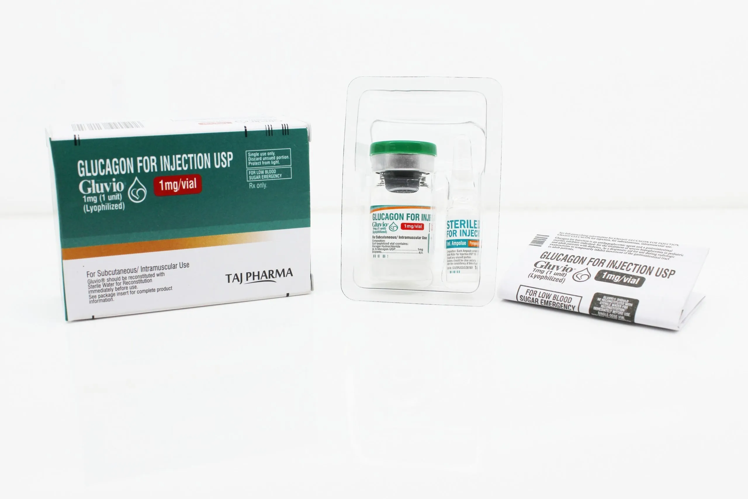 Glucagon for Injection 1mg Manufacturer from Mumbai