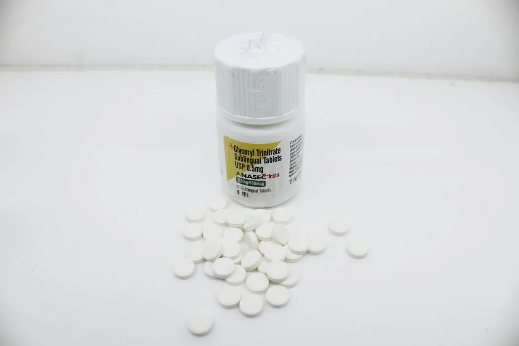 Glyceryl Trinitrate 0.5mg Tablet Manufacturer Supplier