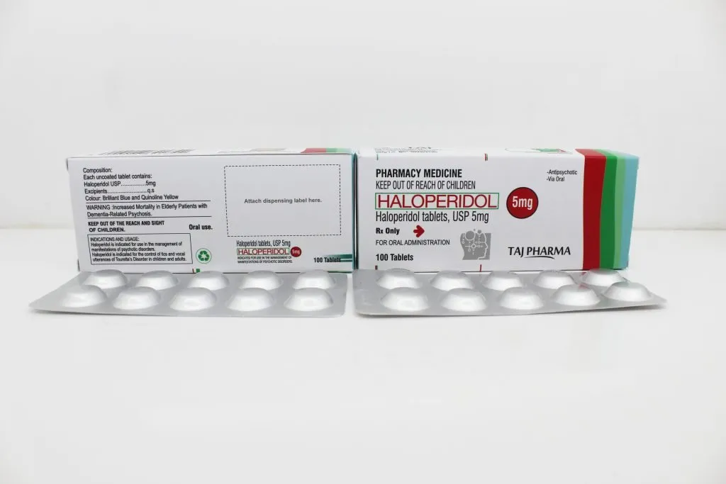 Haloperidol Tablets USP 5mg Manufacturer & Supplier