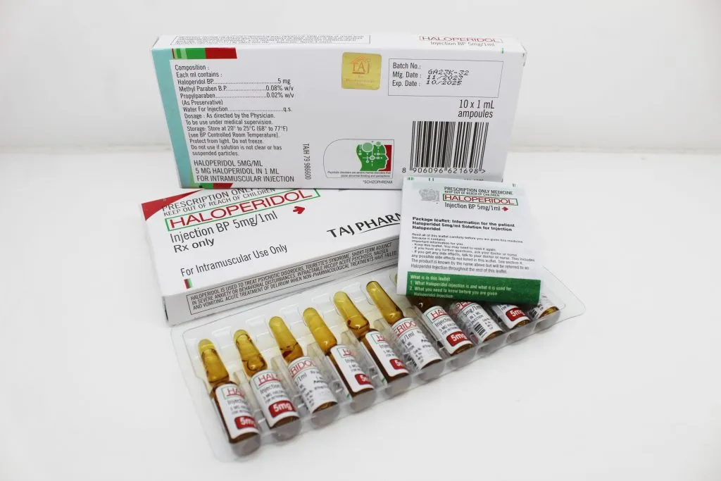 Haloperidol Injection 5mg Manufacturer