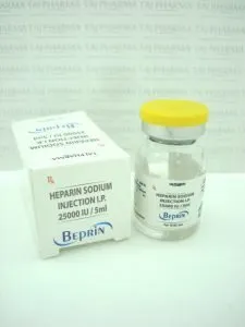 Taj Pharmaceuticals manufacturer of Heparin Sodium Injection USP 25000Units/5ml, Heparin Sodium Injection USP 25000Units/5ml manufacturer in India TajPharma India, India based manufacturing company of Heparin Sodium Injection USP 25000Units/5ml Heparin Sodium Injection