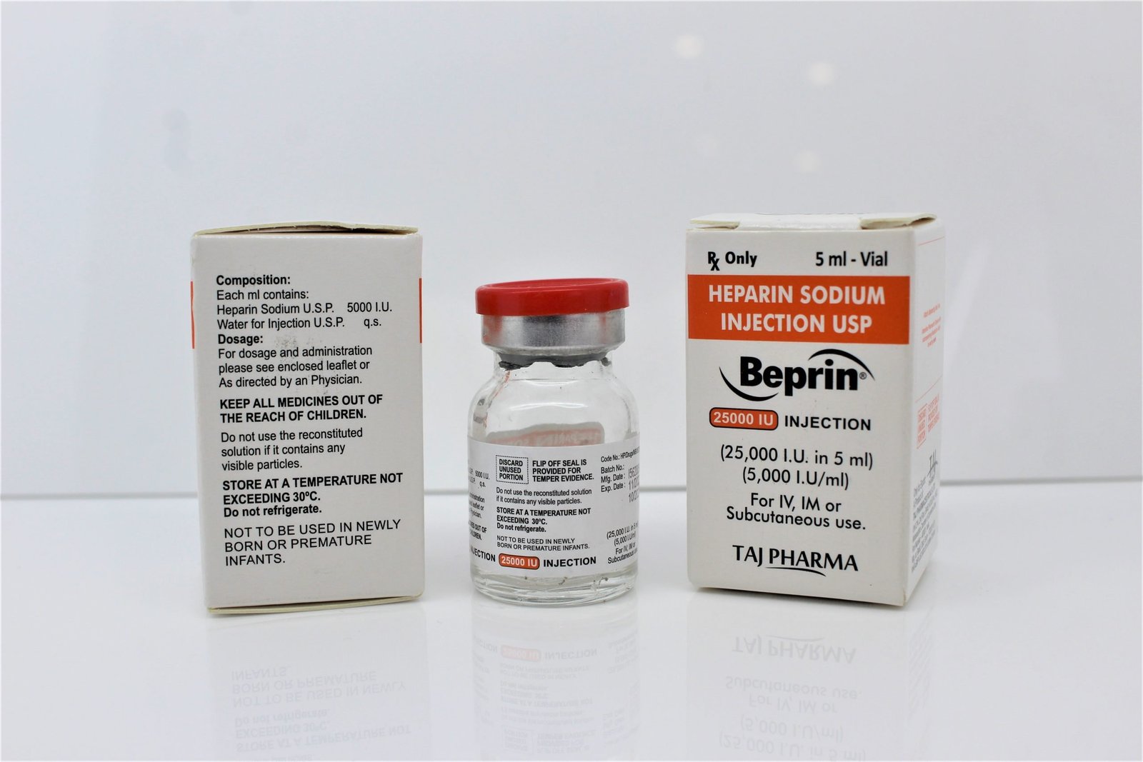 Heparin Sodium Injection 25000 IU, Get Heparin Sodium Injection 25000 IU at best price with product specifications. Listed Heparin Sodium Injection 25000 IU manufacturers, suppliers, Heparin Sodium Injection 25000 IU dealers & exporters are offering best deals for Heparin Sodium Injection 25000 IU, Heparin Sodium Injection 25000 IU