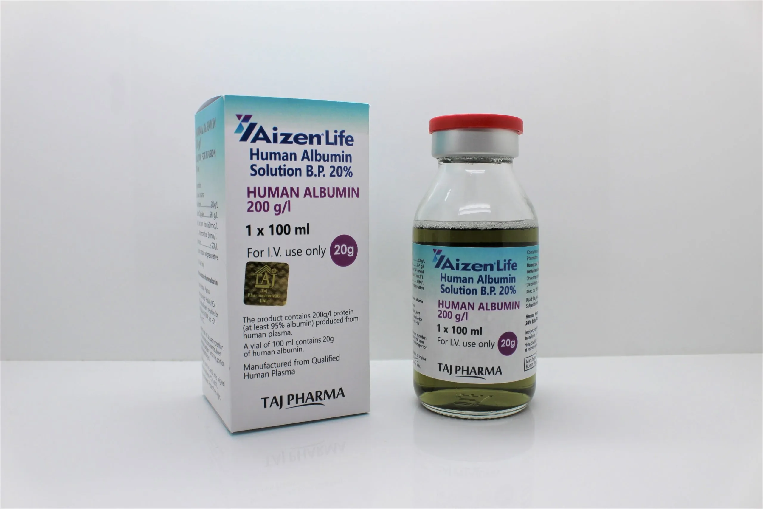 Human Normal Albumin BP 20% (Aizen Life)