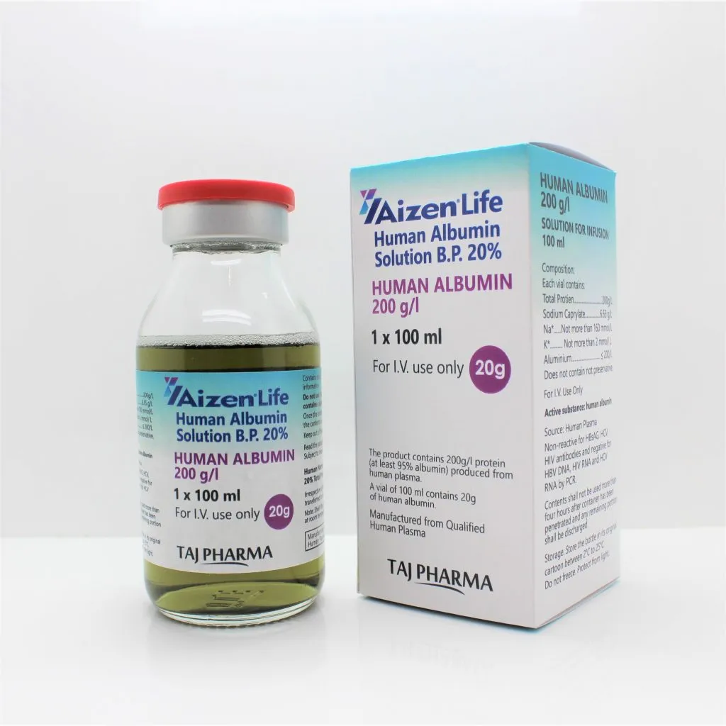 Human Normal Albumin BP 20% (Aizen Life)