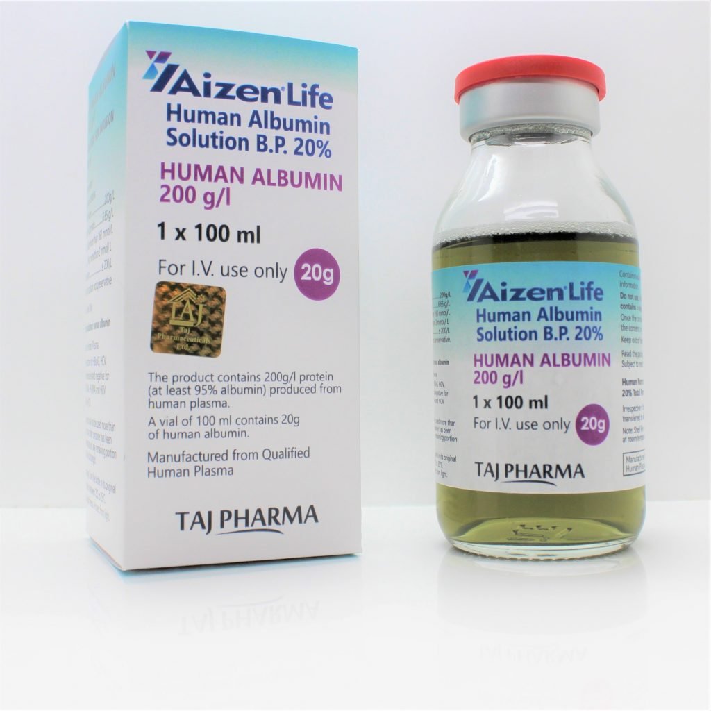Human Normal Albumin BP 20% (Aizen Life)