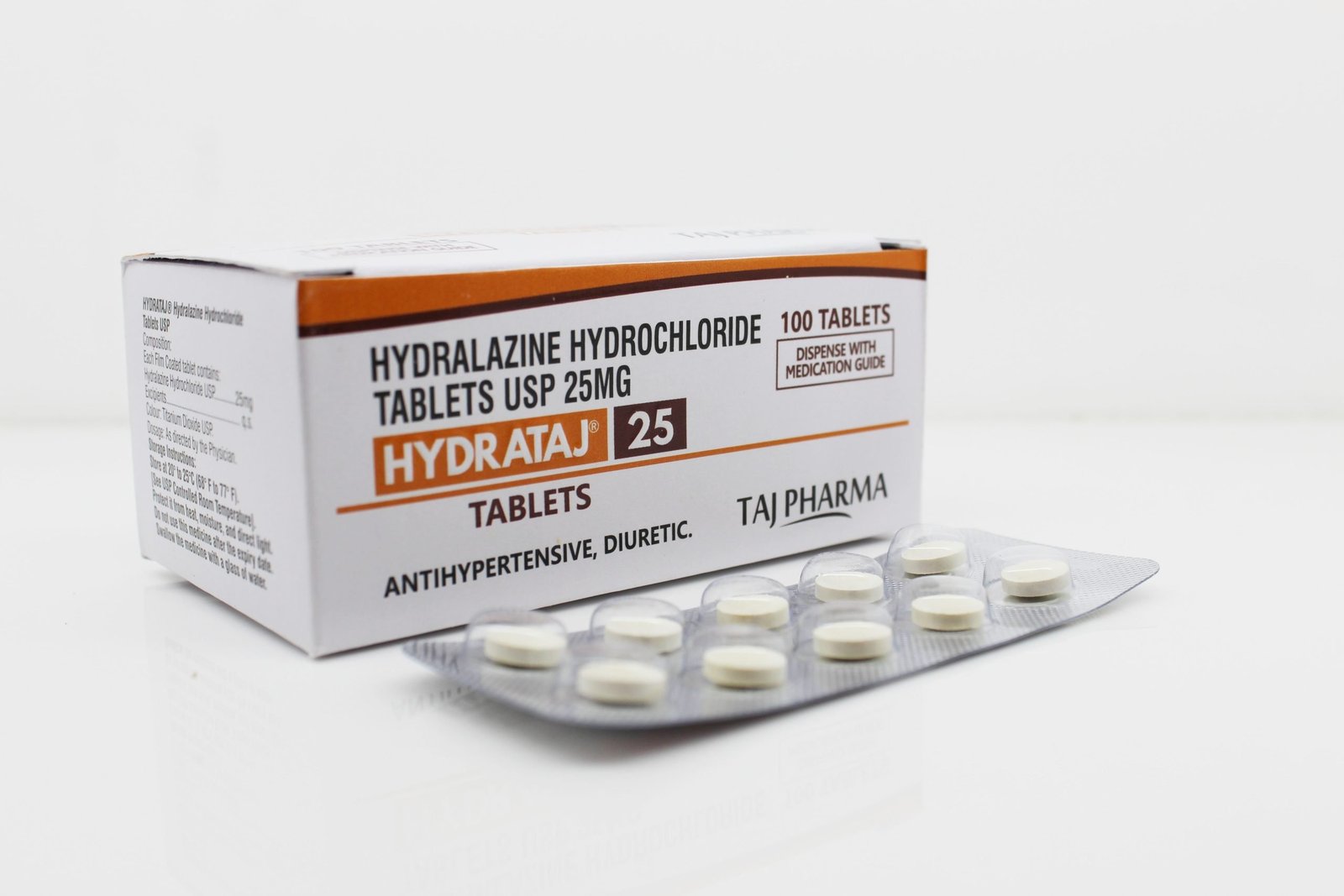 Hydralazine Tablets 25mg Manufacturer in Mumbai