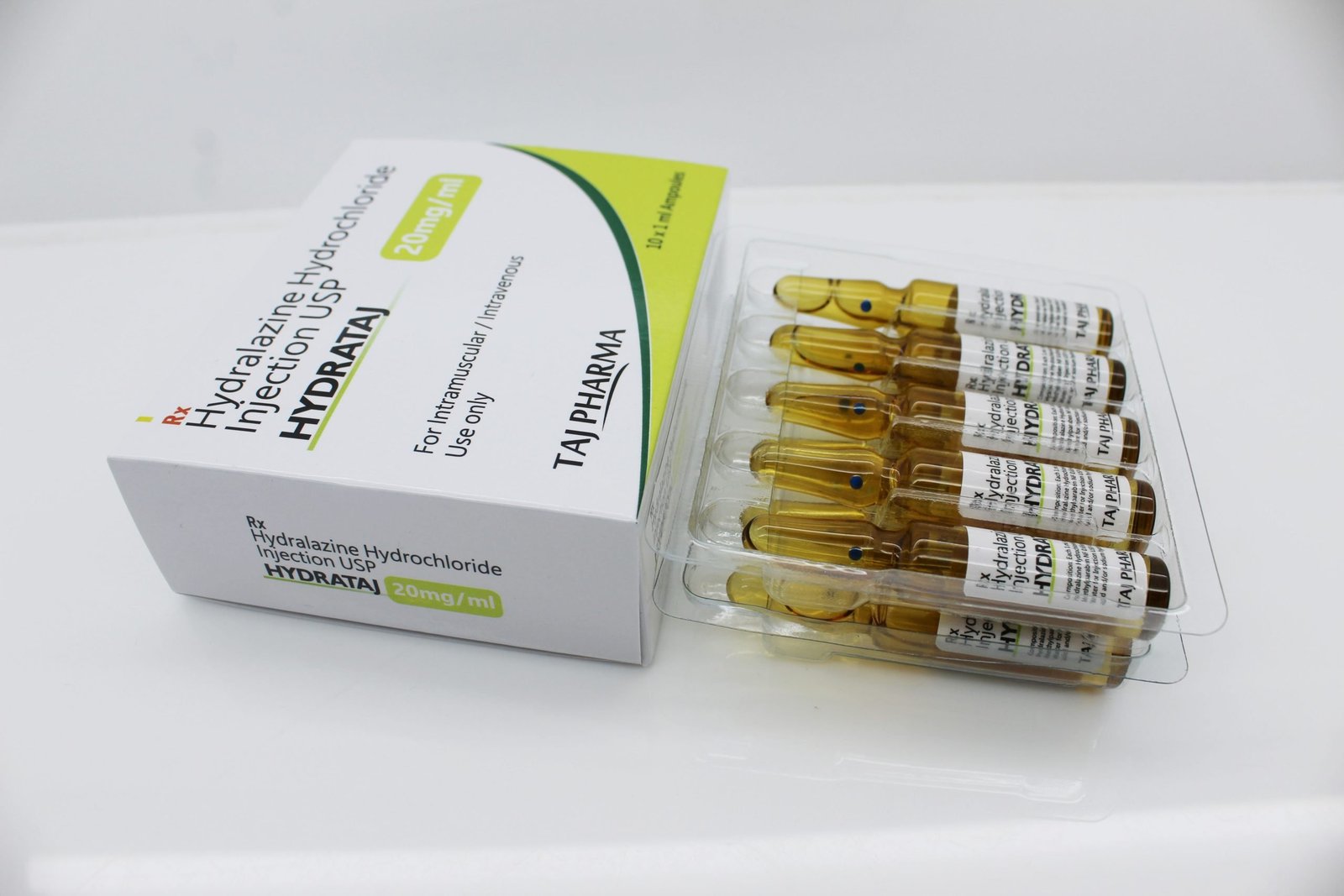 Hydralazine Hydrochloride USP 20mg/ml Manufacturer Supplier PCD Pharma Franchise