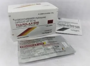 Hydroxycarbamide (Hydroxyurea) Tharolax 500mg Taj Pharma Mumbai Hydroxyurea Capsules USP 500mg (Tharolax) manufacturer in India {Taj Pharmaceuticals};best quality supplier and exporter of Hydroxyurea Capsules USP 500mg (Tharolax) #TajPharmaceuticals #Hydroxyurea #Hydroxyurea Capsules #Hydroxyurea 500mg #Hydroxyurea Capsules USP 500mg (Tharolax)