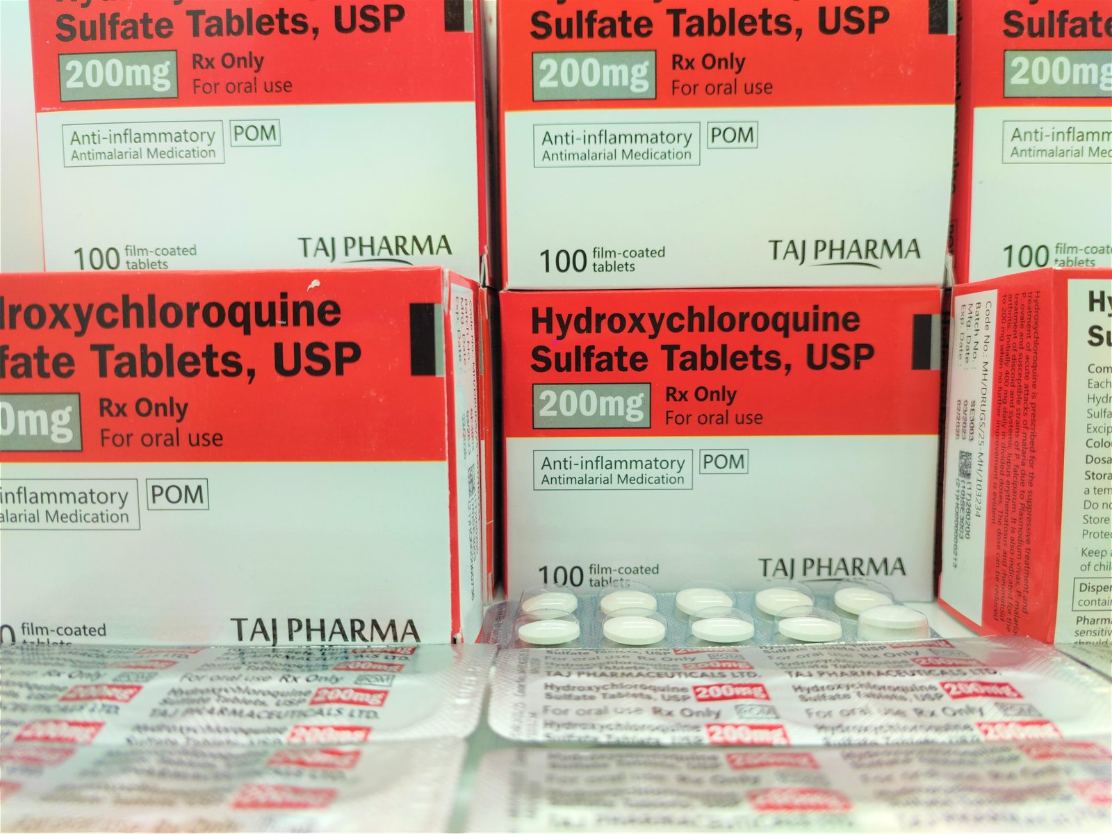Hydroxychloroquine Sulfate 200 mg Tablet – Manufacturers – Taj Pharma, Suppliers Hydroxychloroquine Sulfate 200 mg Tablet & Hydroxychloroquine Sulfate 200 mg Tablet Exporters in India Find here information of Hydroxychloroquine Sulfate 200 mg Tablet selling companies Taj Pharmaceuticals for your buy requirements. Verified Hydroxychloroquine Sulfate 200 mg Tablet Manufacturer in India