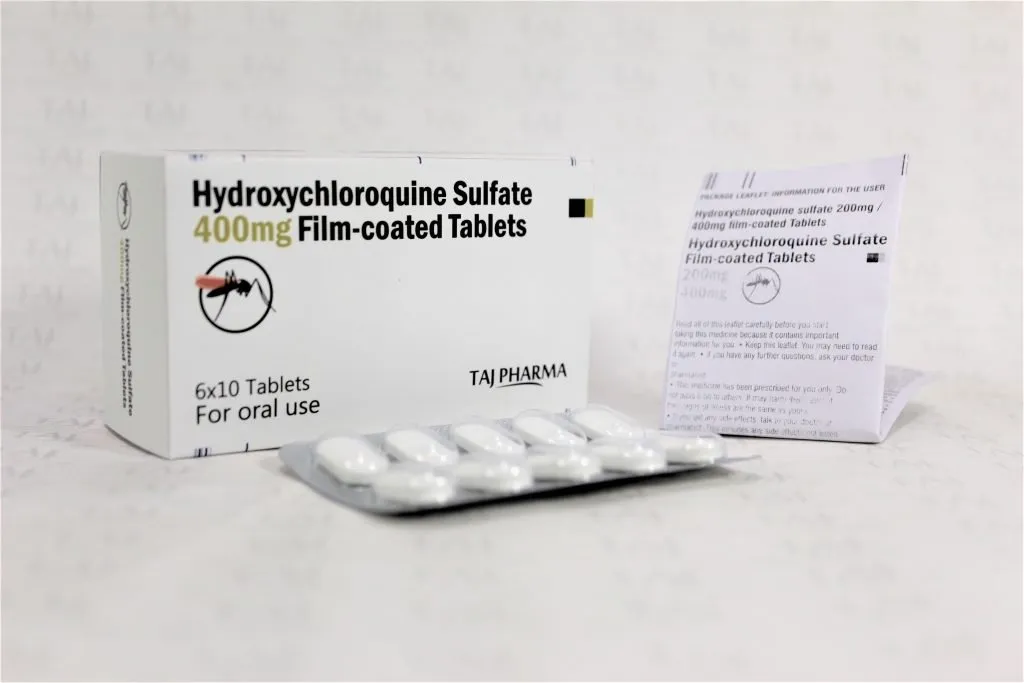 Hydroxychloroquine sulphate 400mg tablets – Manufacturers – Taj Pharma, Suppliers Hydroxychloroquine sulphate 400mg tablets & Hydroxychloroquine sulphate 400mg tablets Exporters in India Find here information of Hydroxychloroquine sulphate 400mg tablets selling companies Taj Pharmaceuticals for your buy requirements. Verified Hydroxychloroquine sulphate 400mg tablets Manufacturers Taj Pharma