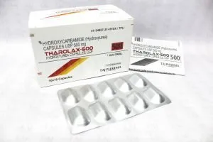Taj Pharmaceuticals, the well-known Hydroxyurea Capsules USP 500mg API manufacturer in India gives the assurance of high-quality and purity. The stringent quality-control ensure that every batch of the drug brings a consistent standard. As Hydroxyurea Capsules USP 500mg exporters Hydroxyurea 500mg Tharolax Taj Pharmaceuticals Mumbai