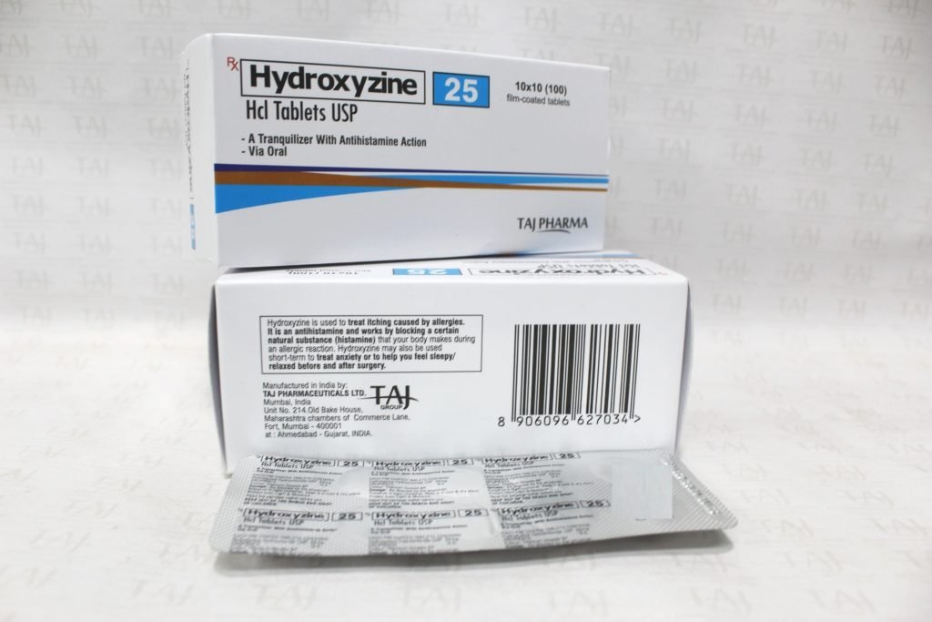 Hydroxyzine Hcl Tablets -25mg