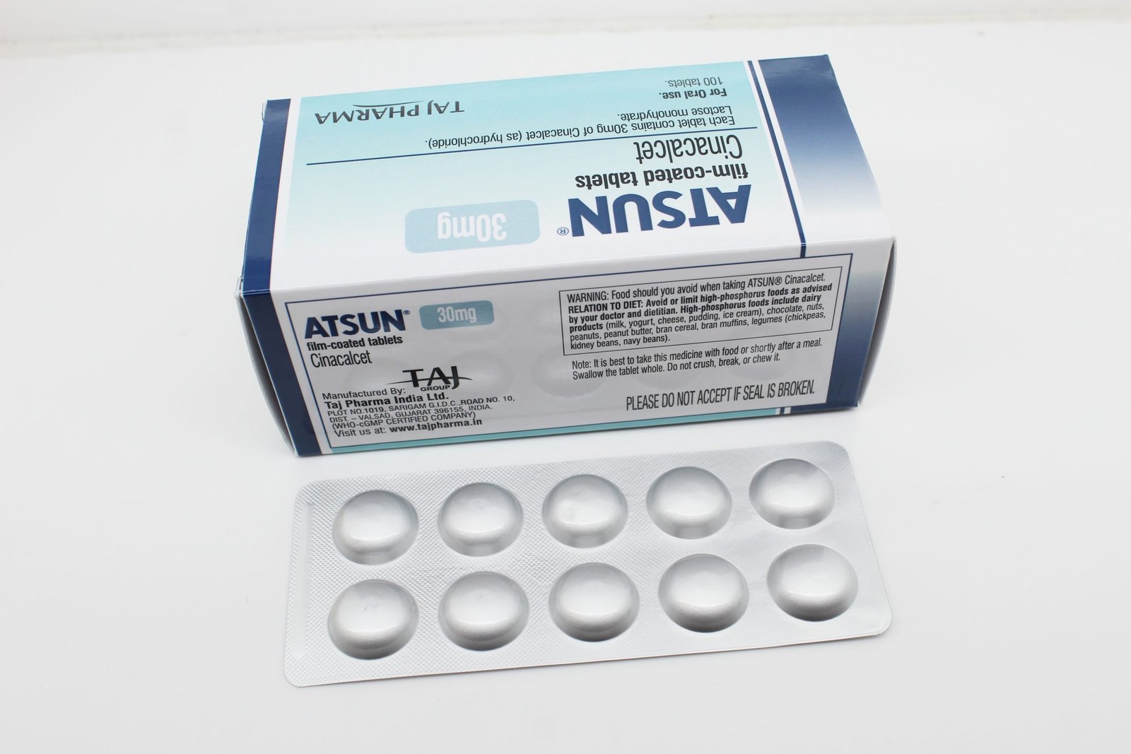 Cinacalcet 30mg Tablets Suppliers India