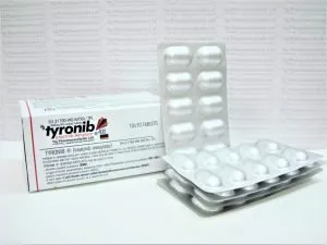 Taj Pharmaceuticals, one of the leading Imatinib Tablets 400mg (Tyronib) Manufacturers India brings the best-quality products. The company carries the rich experience in the niche manufacturing of Imatinib Tablets 400mg (Tyronib).
